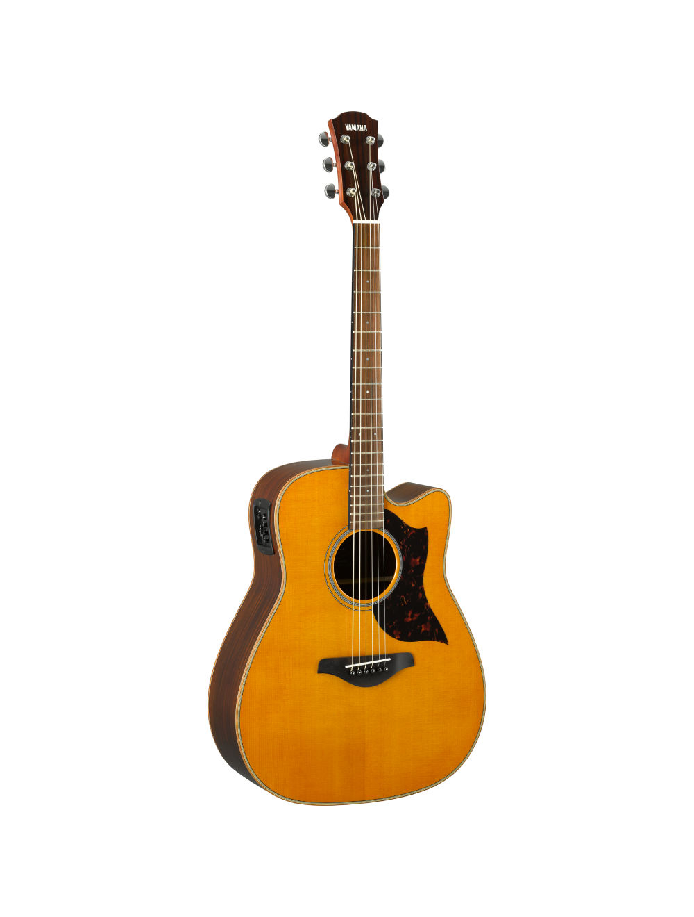 Yamaha A1R Vintage Natural Acoustic Guitar - Image 2
