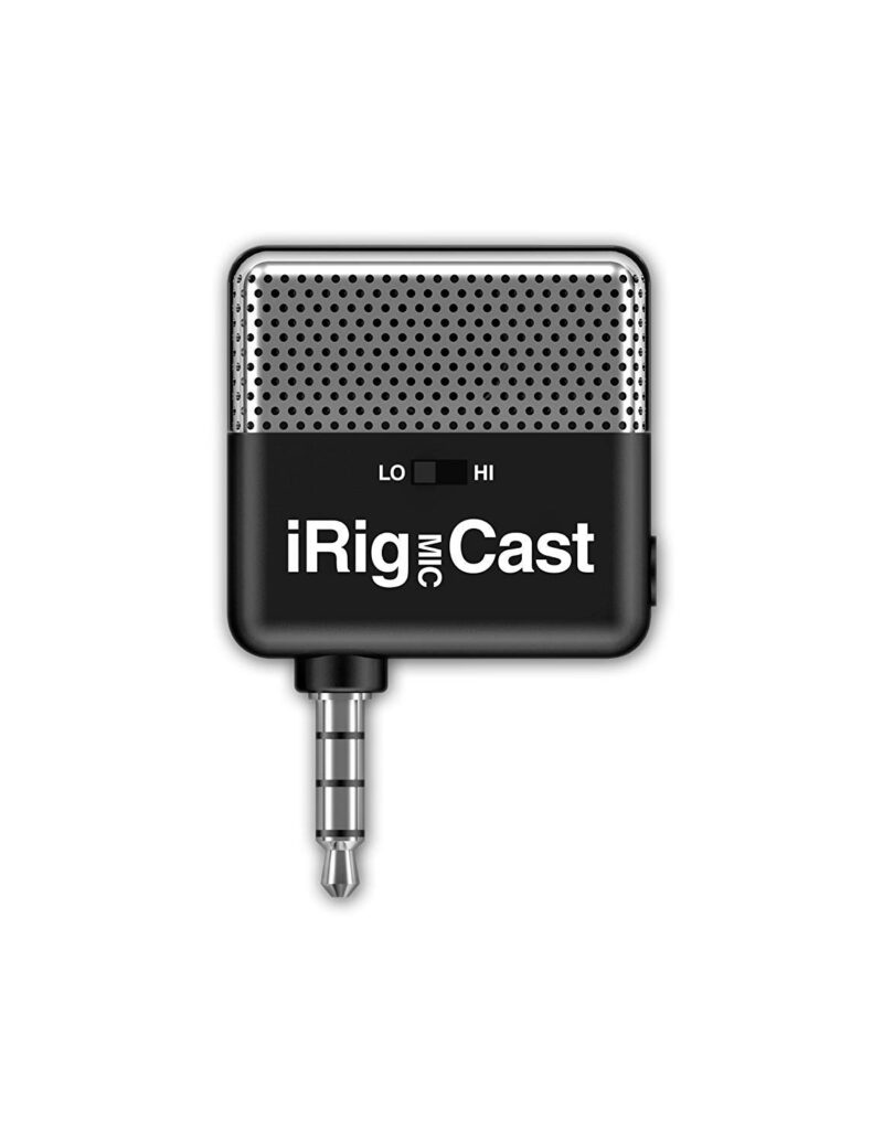 IK Multimedia iRig Mic Cast podcasting mic