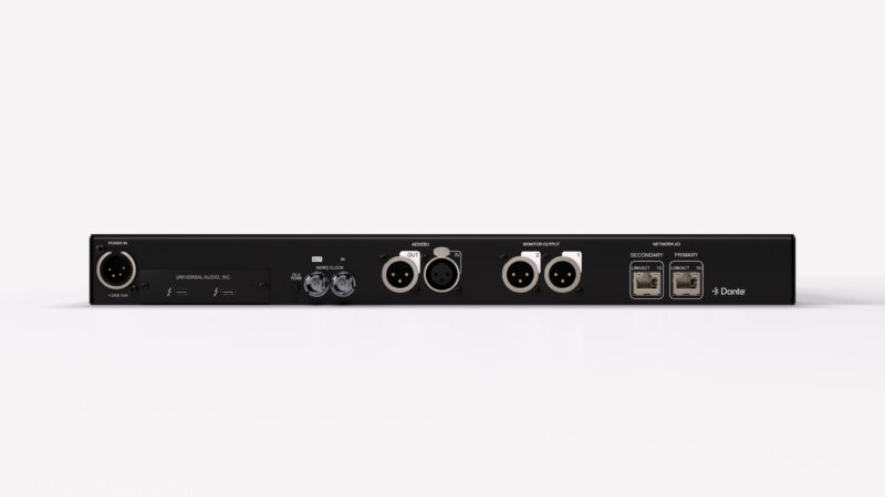 UAD UA-APX16DG2-ESS Apollo Dante x16D 18 x 20 Rackmount Thunderbolt Interface. Ultimate Edition - Image 2