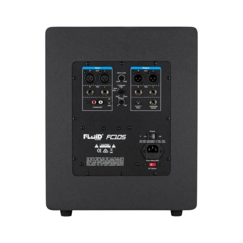 Fluid Audio FC10S Powered Studio Subwoofer - Image 4