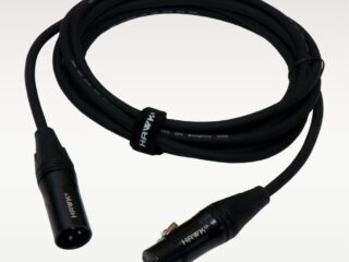 SXFG-010 Gold Series XLR Male to XLR Female With Cable Tie, 3 Meters, Balanced Cable