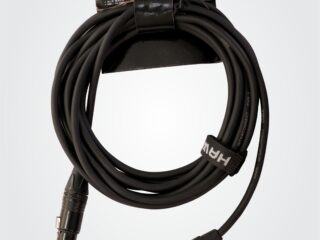SXFG016 Gold Series XLR Male to XLR Female with Cable Tie, 5 meters, Balanced Cable