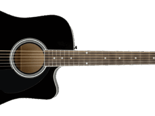 Fender FA-125CE Dreadnought (Black)