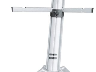 K&M Double Keyboard Stand Spider Pro-Silver