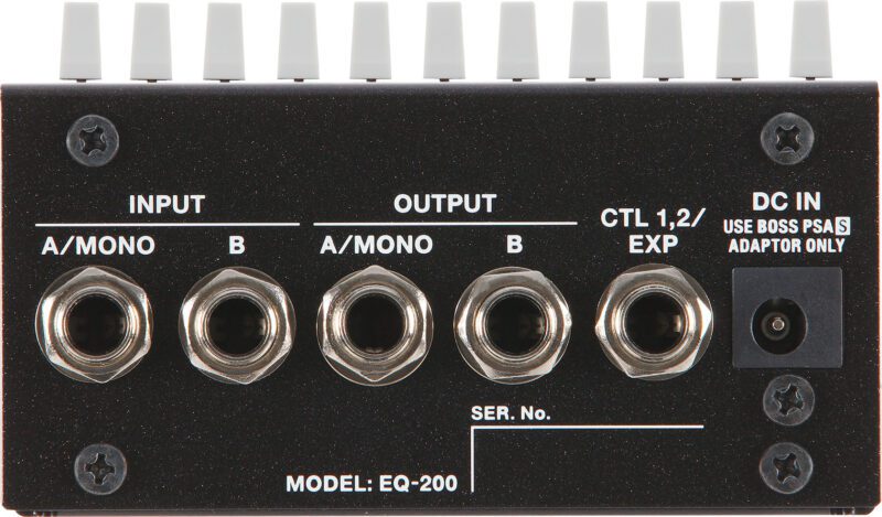 EQ-200 ギターエフェクター BOSS EQ-200 Graphic Equalizer - Leading Musical Instrument