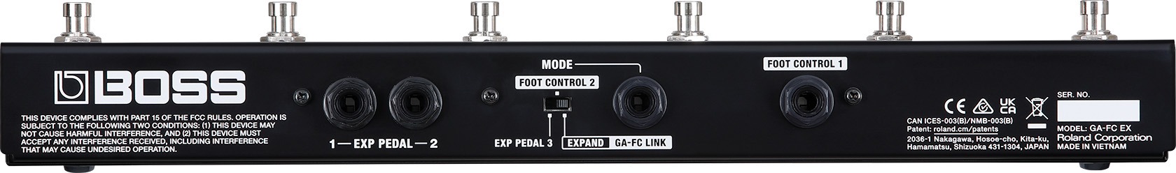 BOSS GA-FC EX Foot Controller - Image 3