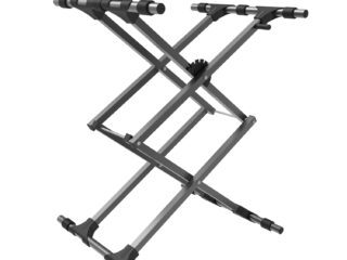 Chetty TT15 Adjustable Portable Keyboard Stand Foldable Sturdy Lightweight Height Adjustable Universal Durable AntiSlip Stand for 61-Key 88-Key Piano Studio, and Performances TT15