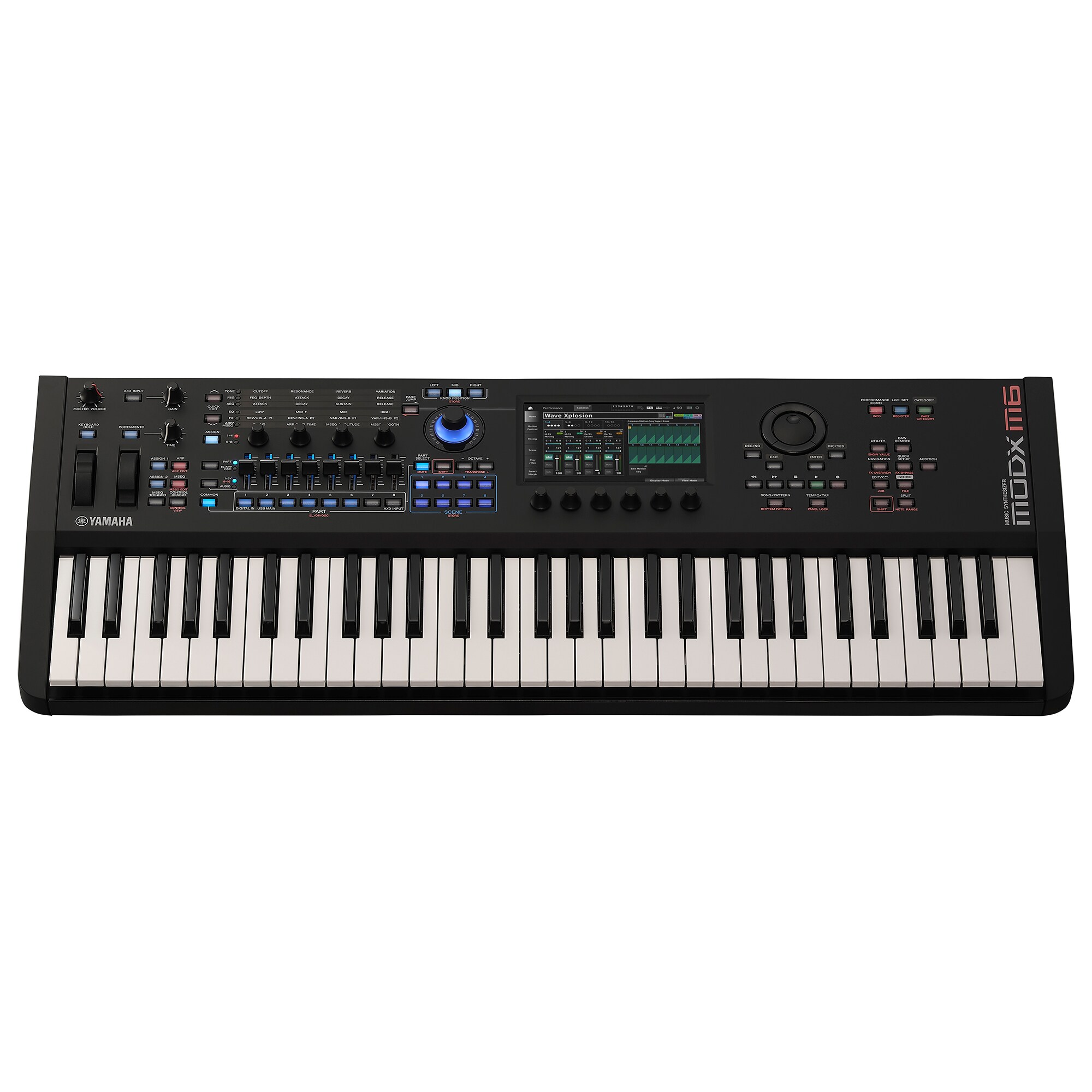 YAMAHA MODX M6 SYNTHESIZER (Adapter sold separately) - Leading