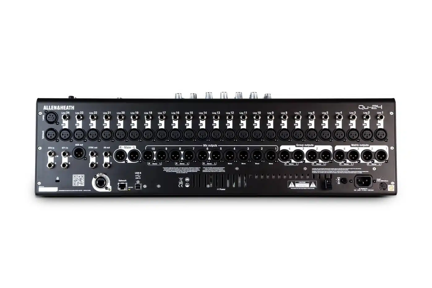 Allen & Heath QU-24 30 IN / 24 OUT Digital Mixer - Image 2