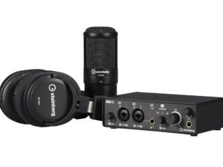 Steinberg IXO22 recording pack USB audio interface microphone headphones