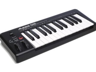 Alesis Q25 USB MIDI keyboard controller with 25 velocity-sensitive keys