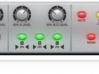 Behringer MON800 MiniMON monitor controller with headphone amplifier