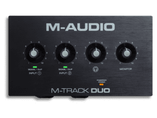 M-Audio M-Track Duo USB Audio Interface