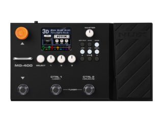 NUX MG-400 modelling guitar and bass processor effects unit