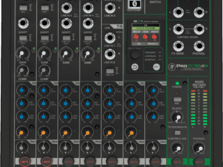 Mackie ProFX10v3+ 10-channel analog mixer with USB-C and built-in effects