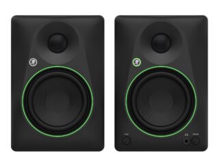 CR5BT powered monitors with tone control and wireless audio
