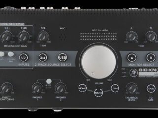 Mackie Big Knob Studio Monitor Controller Audio Interface