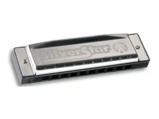 Hohner Silver Star Harmonica Key C M50401X