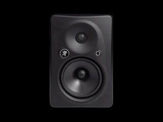 HR624MK2 professional audio monitor speaker side angle