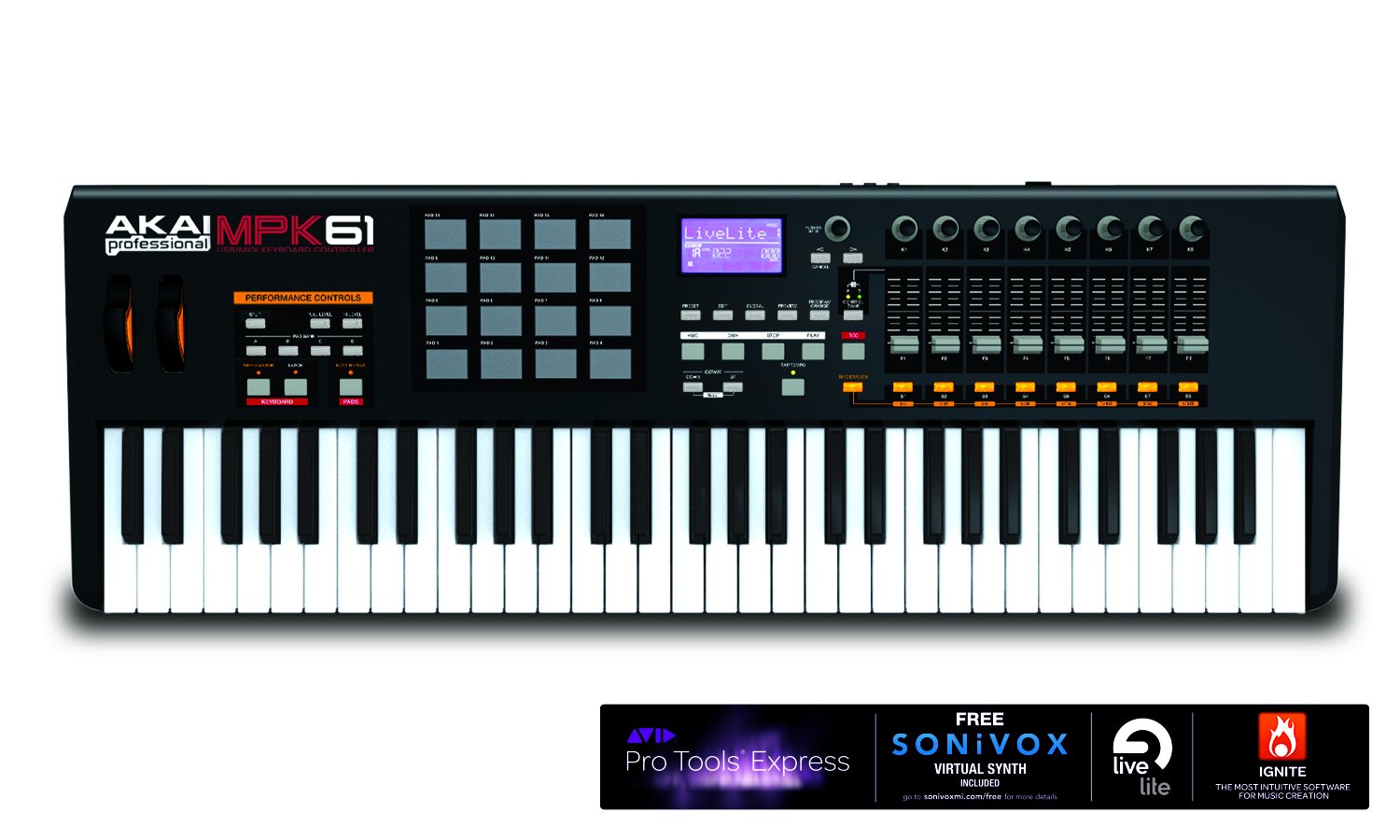 Akai Professional MPK61 MIDI Controller