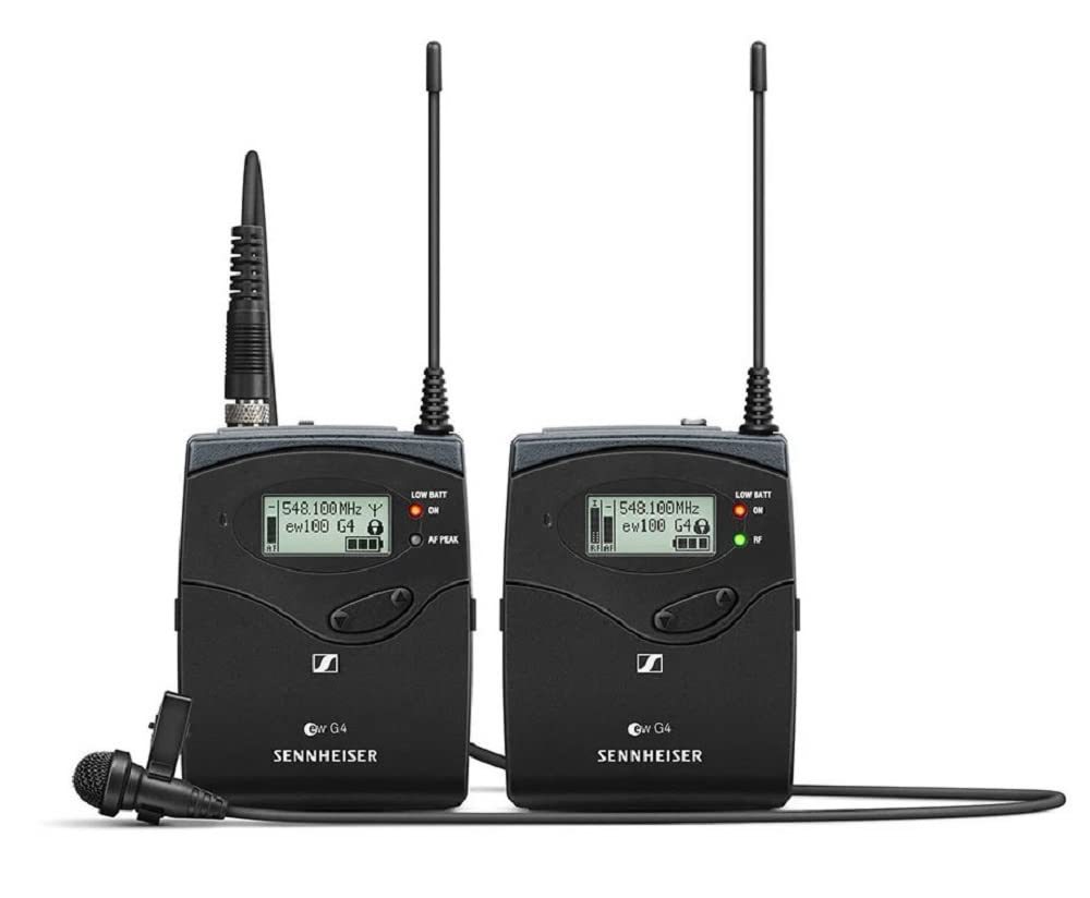 Sennheiser EW 112P G4-A1 Omni-Directional Professional Wireless Lavalier Microphone System
