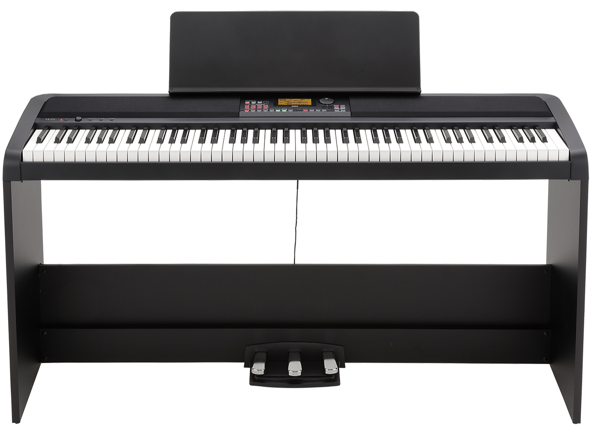 Korg XE20SP 88-Keys Digital Piano With Stand And Three-Pedal Unit
