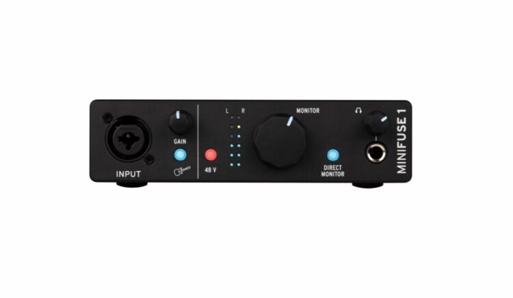Arturia MiniFuse 1 (Black)