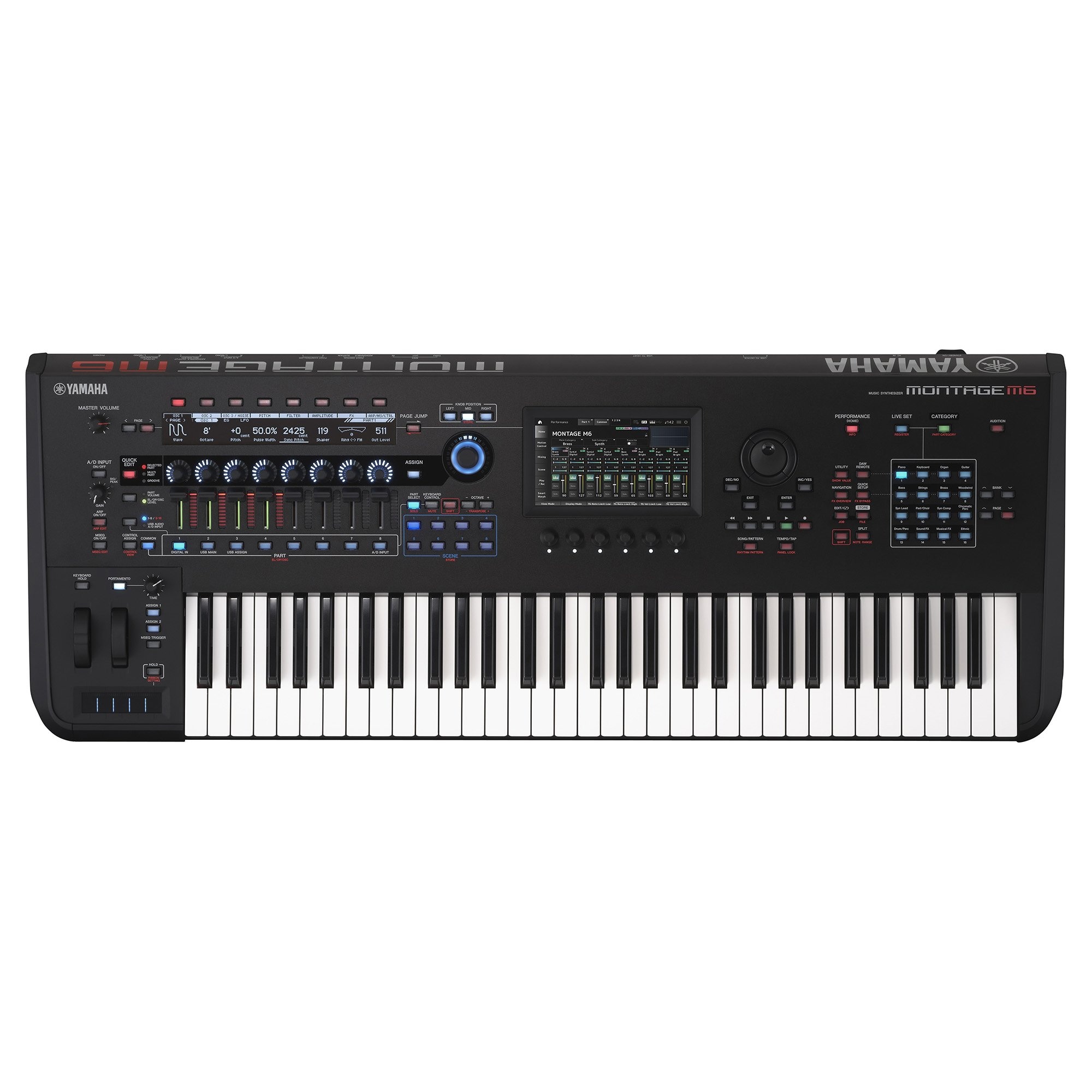 Yamaha Montage M6 Synthesizer Workstation with 61 Keys