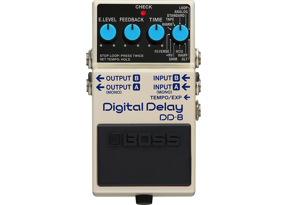 BOSS DD-8 DIGITAL DELAY EFFECTS PEDAL
