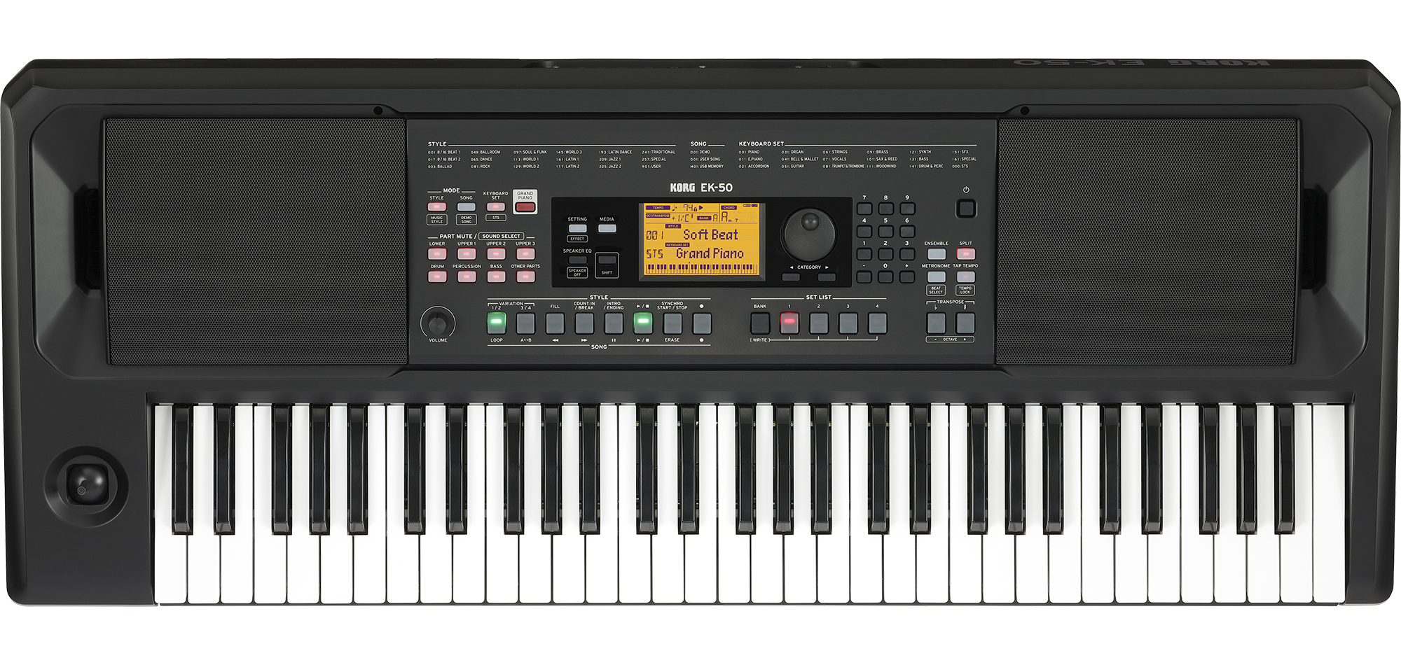 KORG Electronic Keyboard EK-50IN