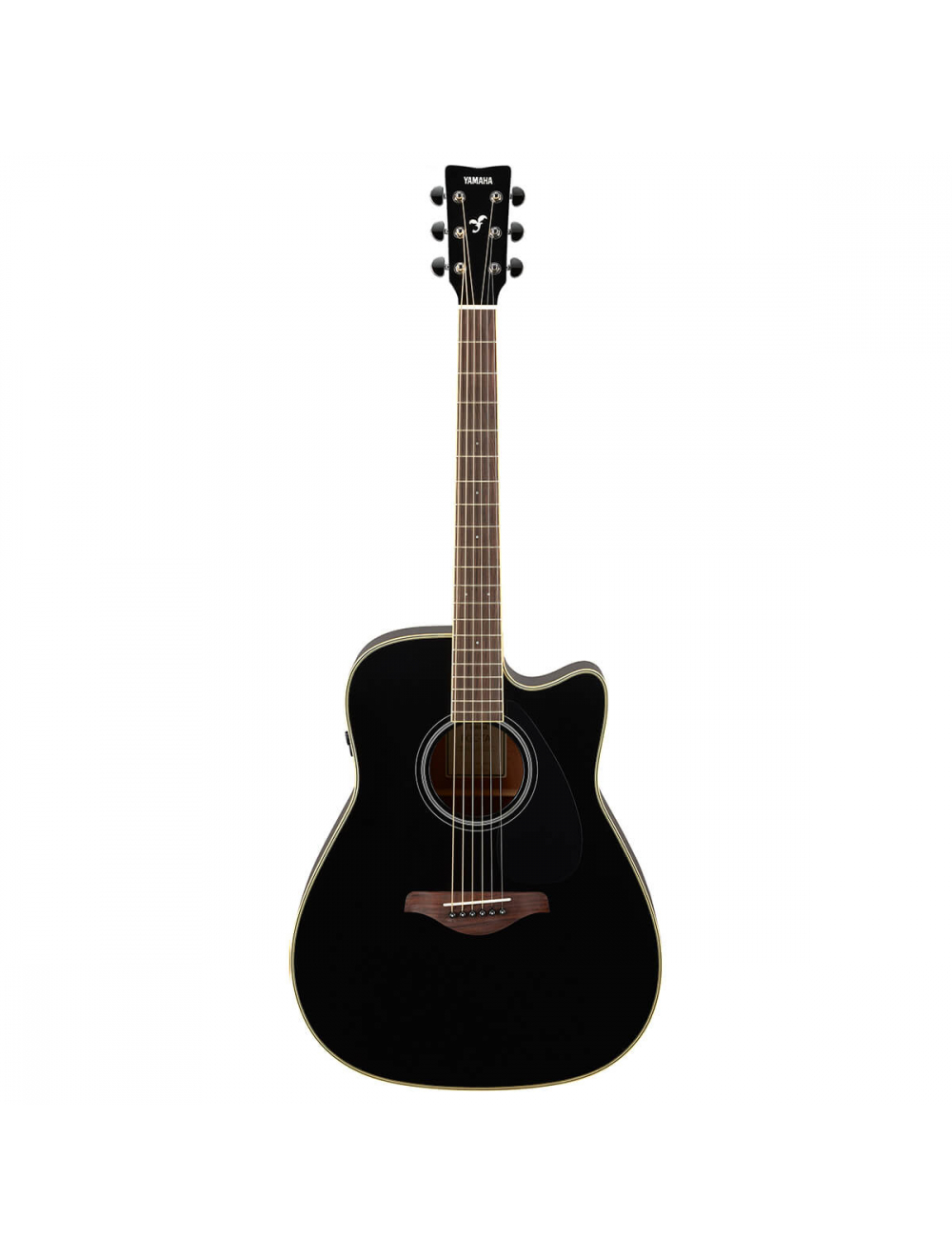 Yamaha FGC-TA Black Acoustic Guitar