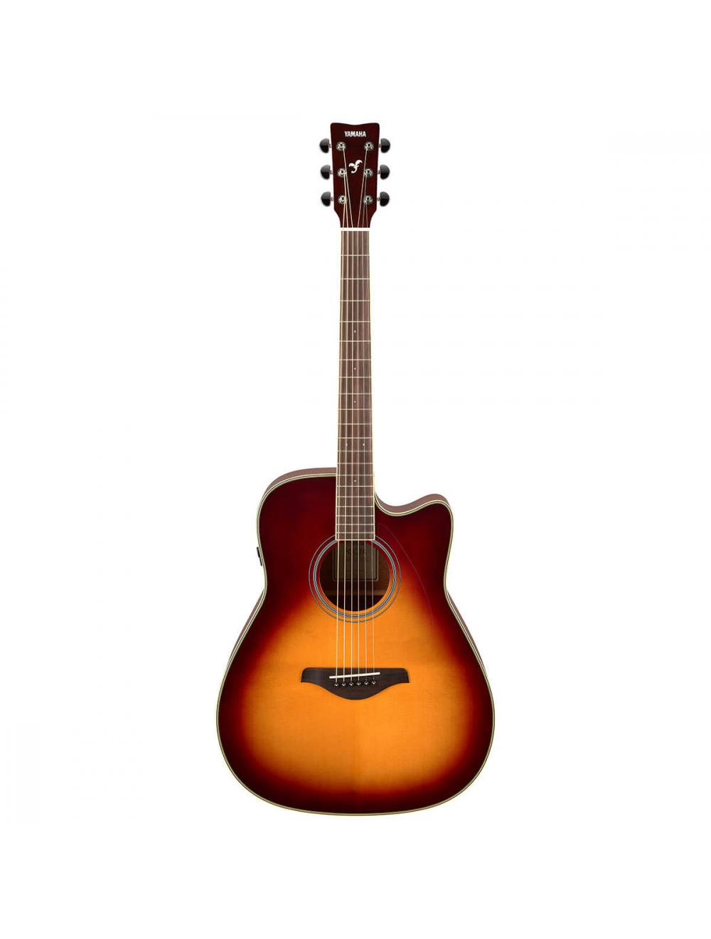 Yamaha FGC-TA Brown Sunburst Acoustic Guitar
