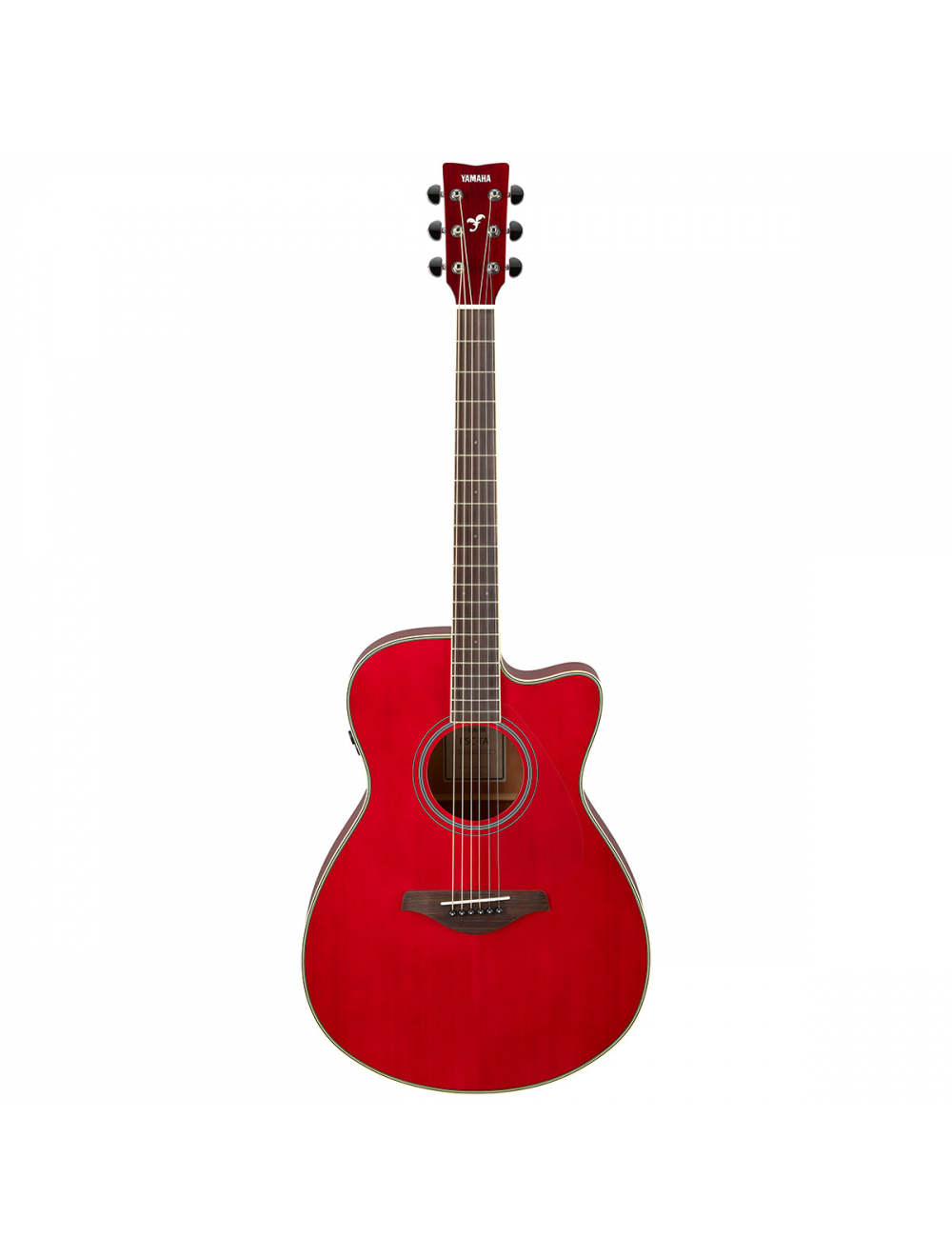 Yamaha FSC-TA Ruby Red Acoustic Guitar