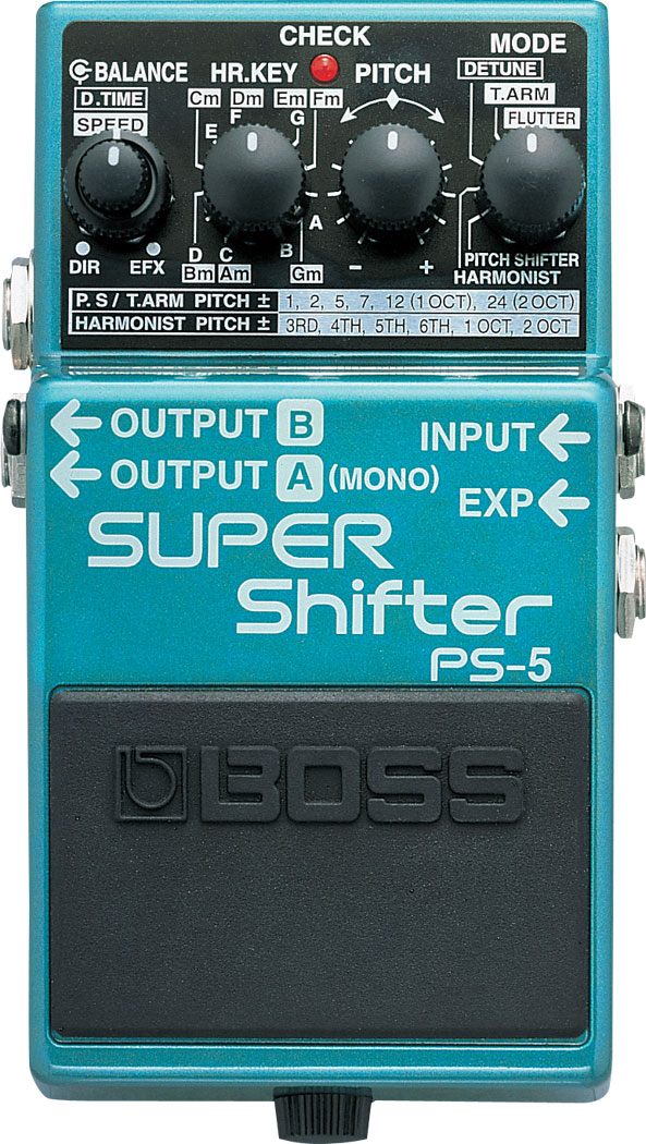 Boss PS-5 SUPER Pitch Shifter Guitar Effects Pedal