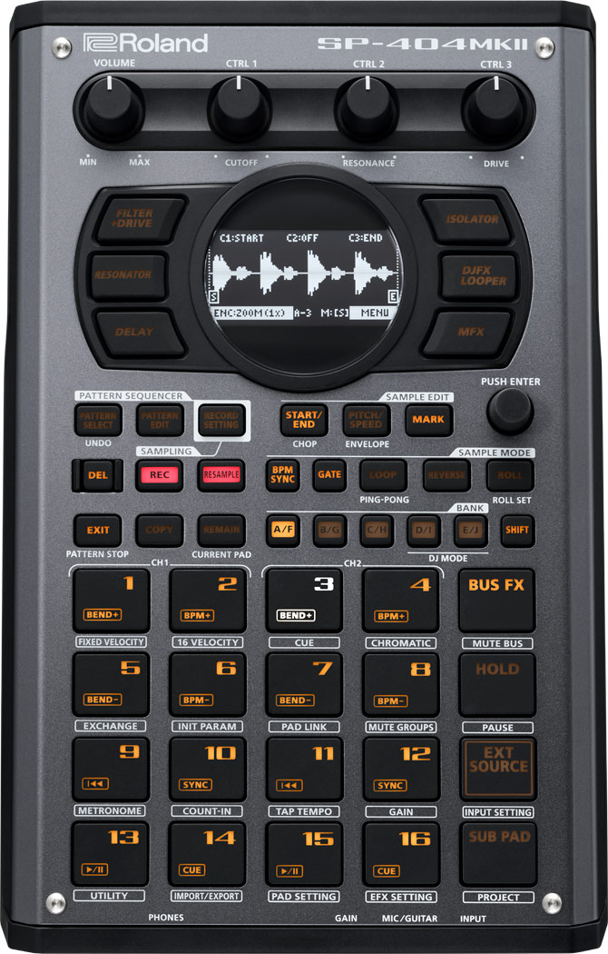ROLAND SP-404MKII Creative Sampler and Effector