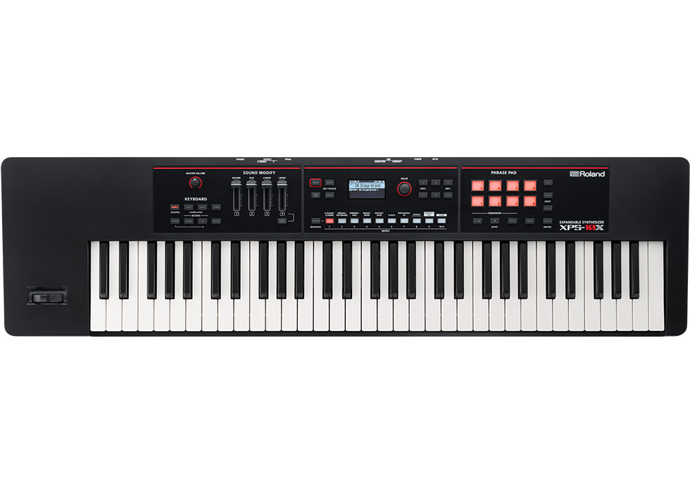Roland XPS-10 61-Key keyboard front view