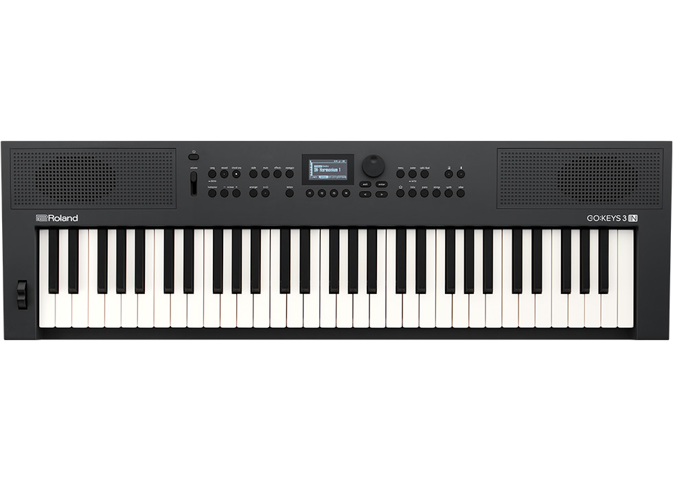 Roland GO:KEYS 3 IN 61-key portable arranger keyboard front view