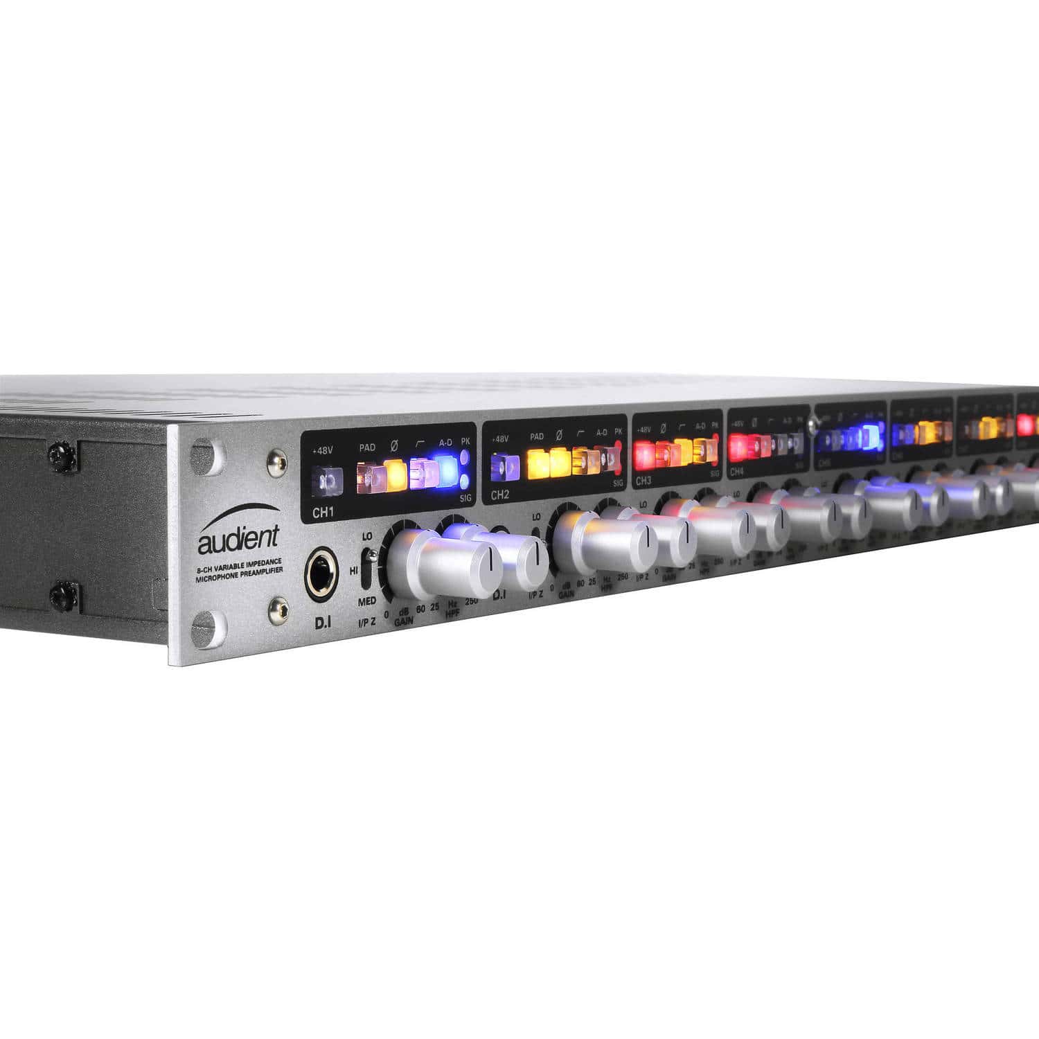 Audient ASP880 8-channel microphone preamp and ADC