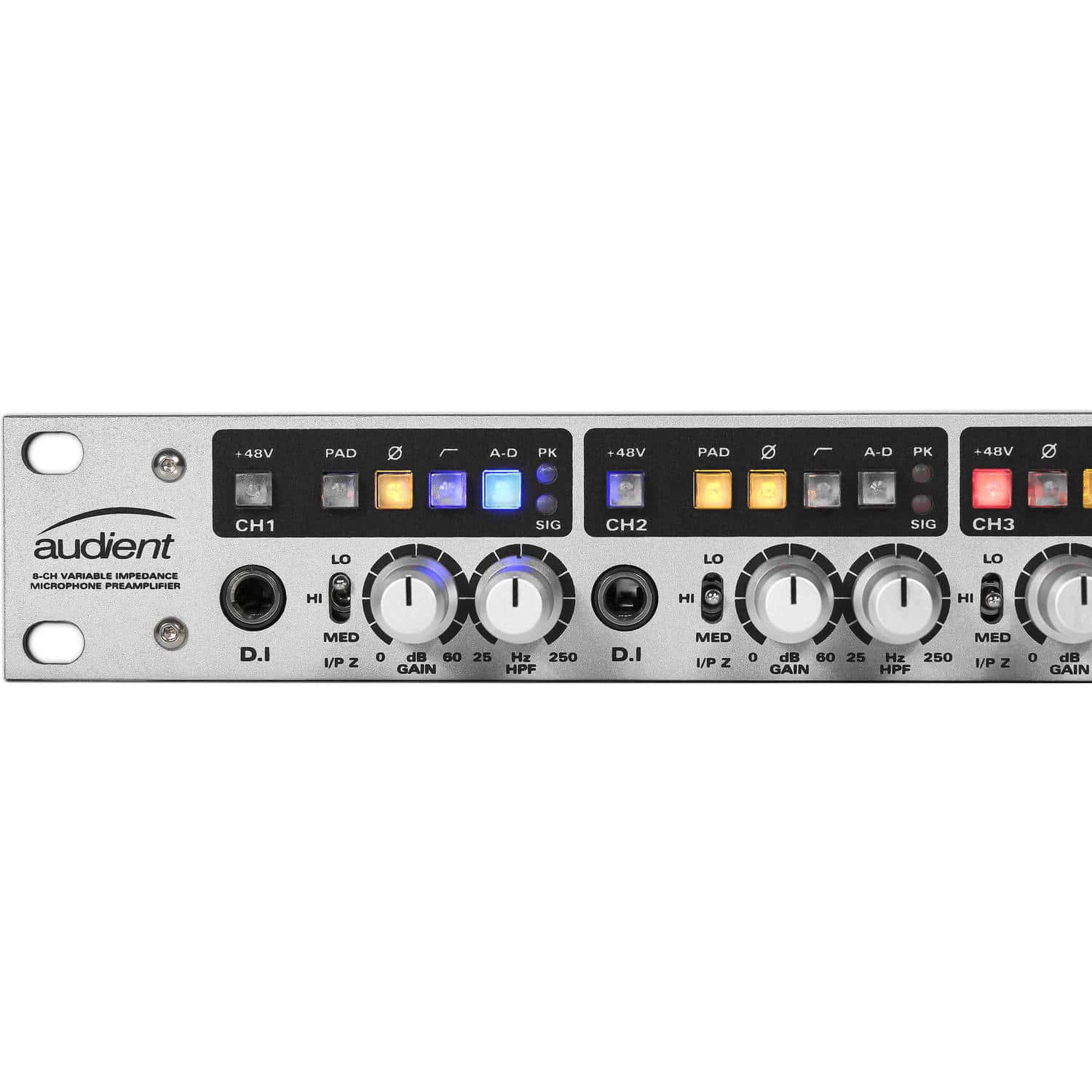 AUDIENT ASP 880-4 Audient ASP880 8-channel microphone preamp and ADC