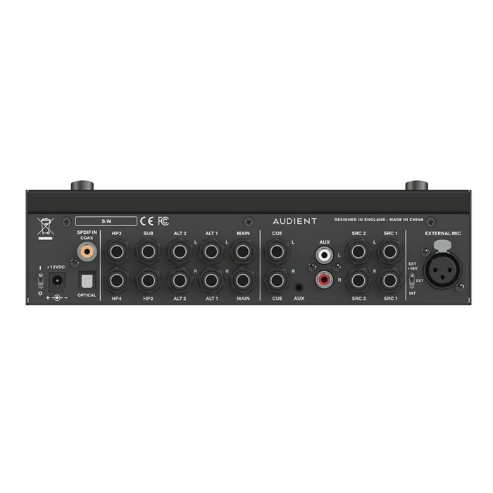 Audient NERO Desktop Monitor Controller-4 Audient NERO Desktop Monitor Controller front view