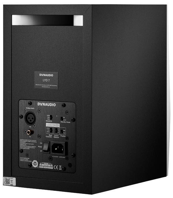 DynaudioLYD7_White_01 Dynaudio LYD 7 7-inch nearfield powered studio monitor