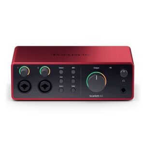 Focusrite Scarlett 4i4 4th Gen Front Panel