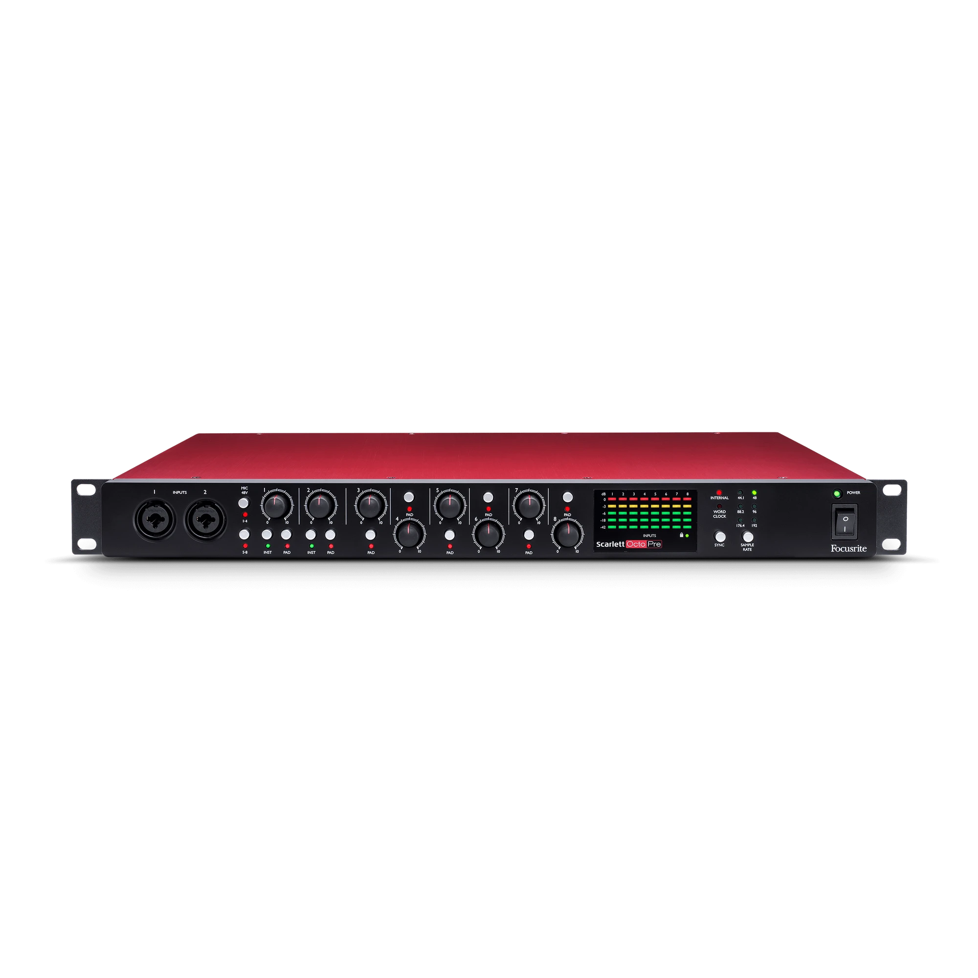 Focusrite Scarlett OctoPre 8-Channel ADAT Mic Preamp