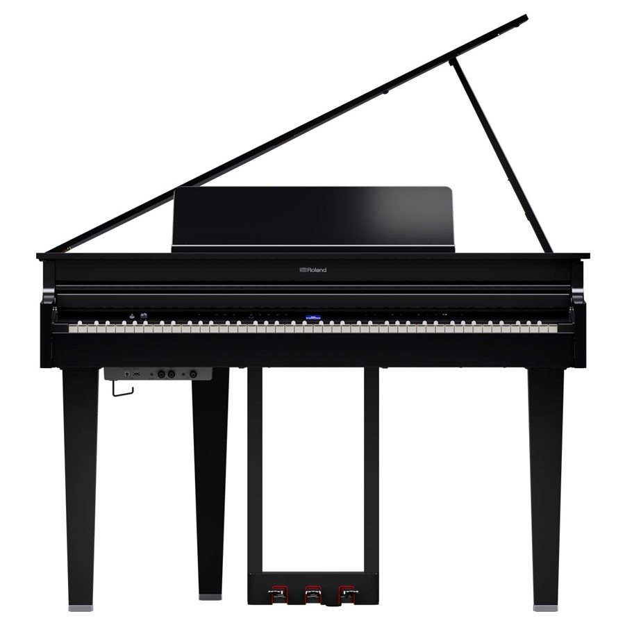 Roland GP-6 PE premium digital grand piano in Polished Ebony