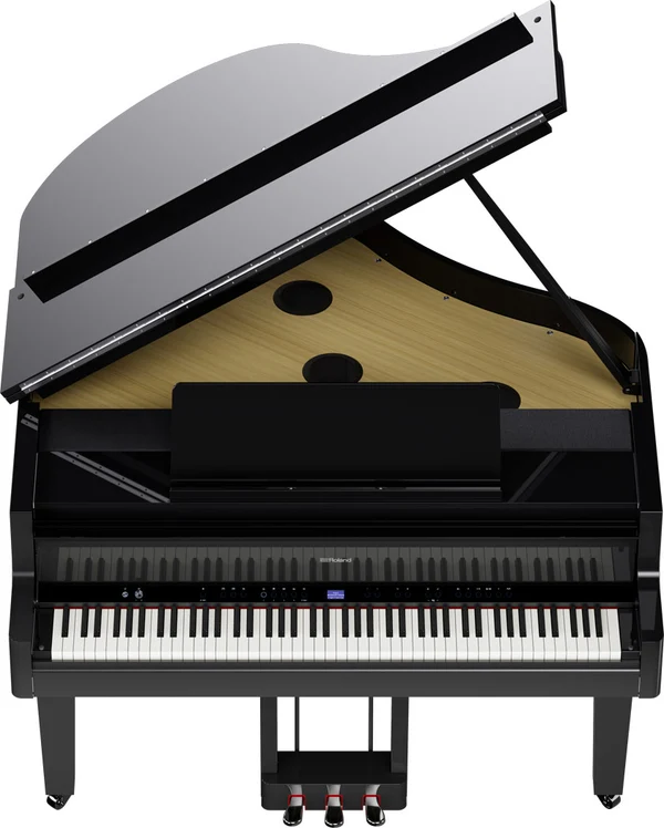 GP-9M PE -4 Roland GP-9M PE Polished Ebony digital grand piano