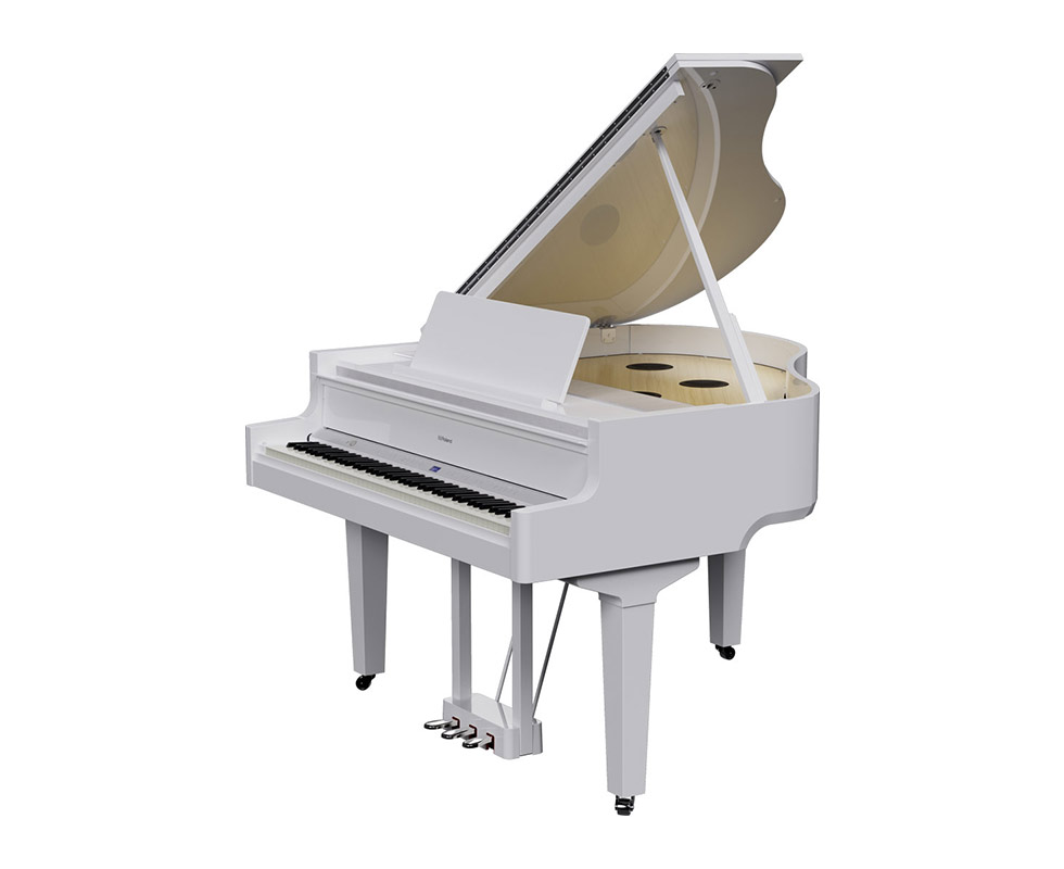 Roland GP-9M PW Polished White digital grand piano