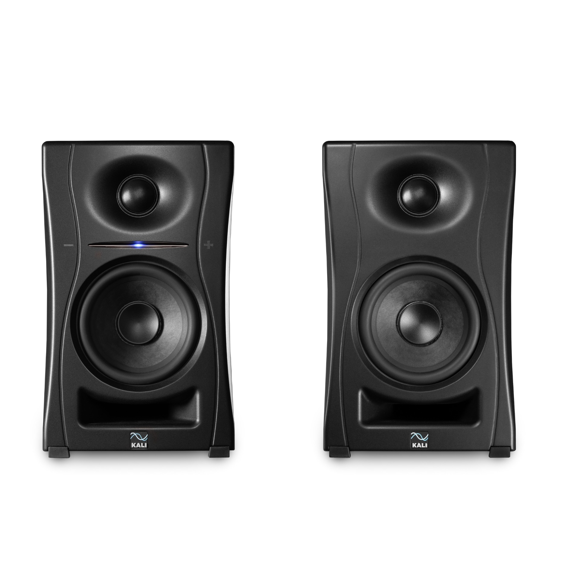 Build a compact desktop monitoring setup with the Kali Audio LP-UNF Pair. Designed for ultra-nearfield mixing, the system combines 4.5-inch woofers, 1-inch textile dome tweeters, 160W Class-D power, USB-C, Bluetooth 5.1, TRS and RCA connectivity.