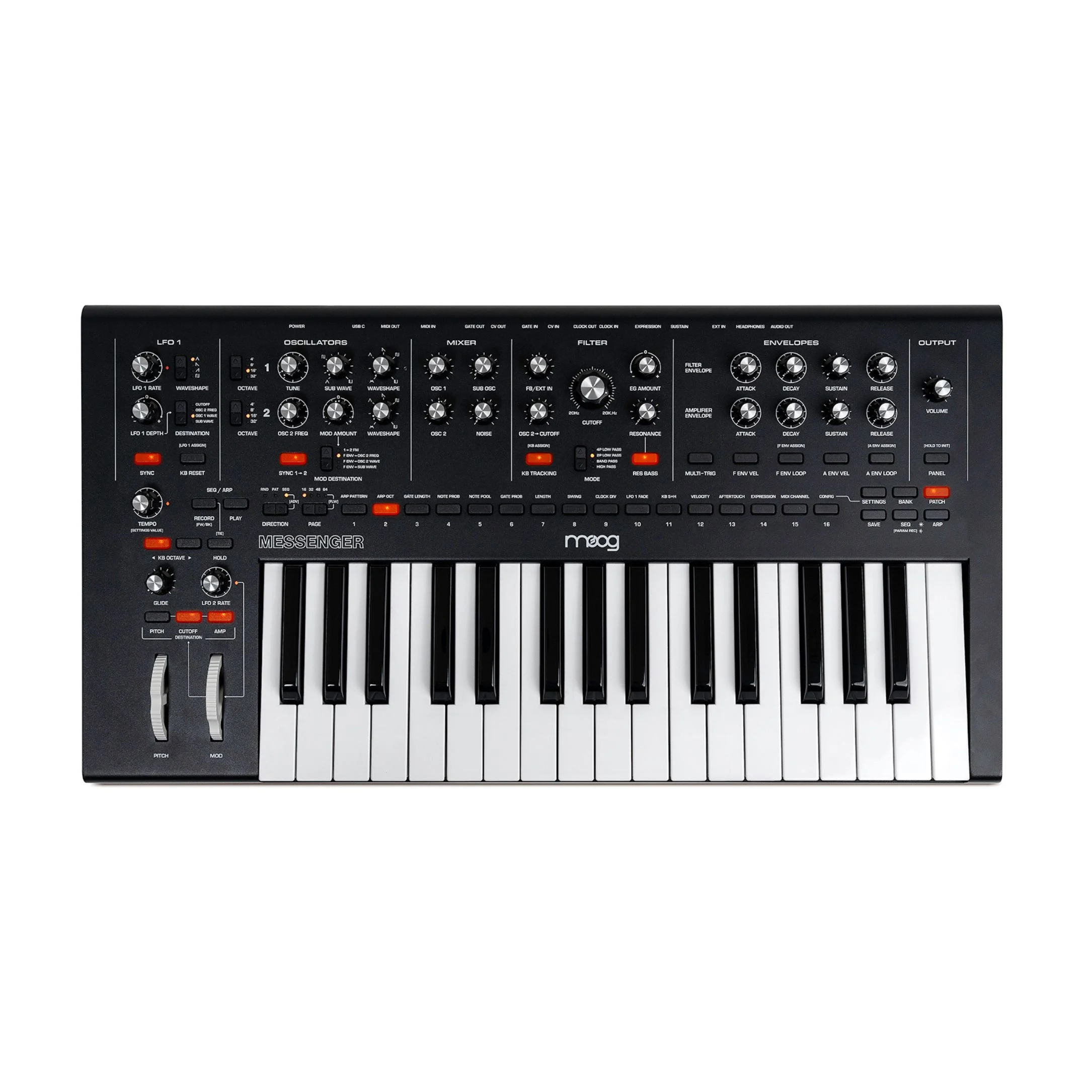 Moog Messenger monophonic analog synthesizer