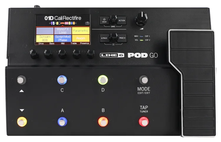 PODGO Line 6 POD Go Guitar Amp and Effects Processor