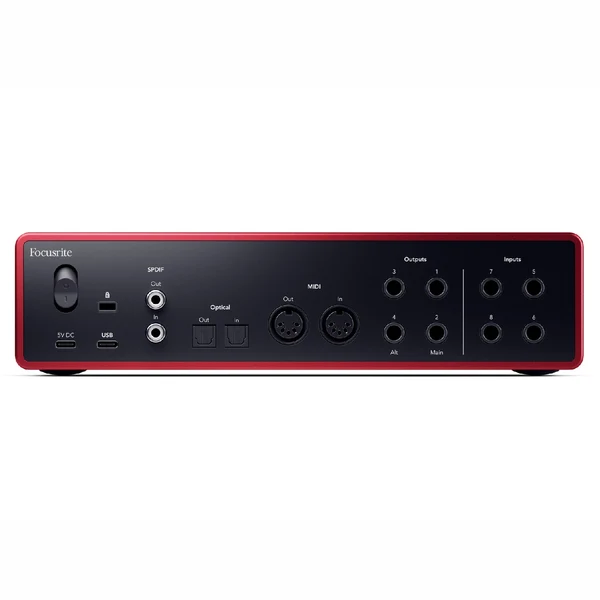 Scarlett 18i16 (Gen 4) -3 Focusrite Scarlett 18i16 4th Gen USB Audio Interface